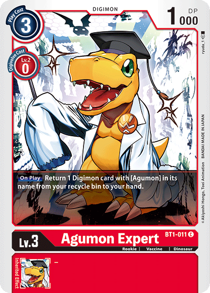 Agumon Expert BT1-011 Full hd image