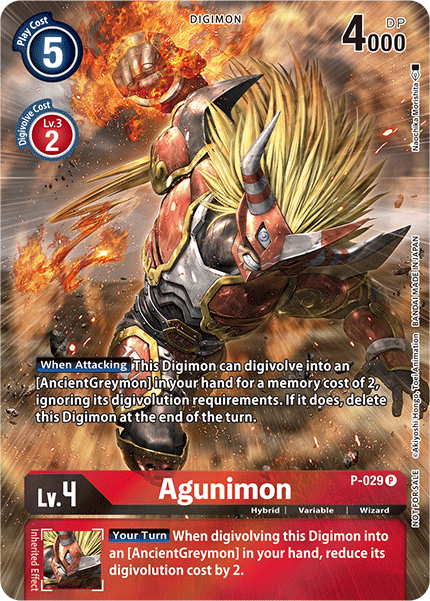 Agunimon - P-029 Full hd image