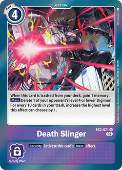 Death Slinger EX2-071 image