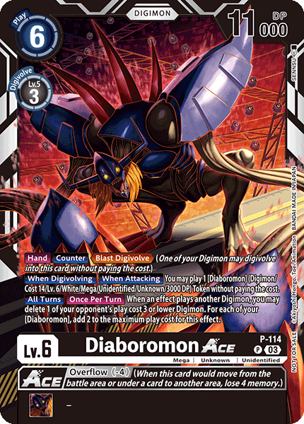 Diaboromon Ace P-114 Full hd image