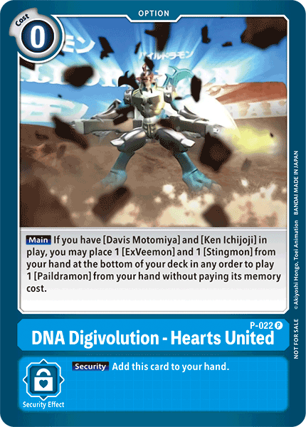 DNA Digivolution - Hearts United P-022 Full hd image