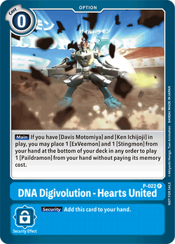 DNA Digievolución - Corazones Unidos P-022