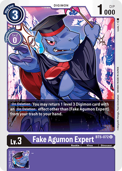 Fake Agumon Expert BT5-072 Full hd image