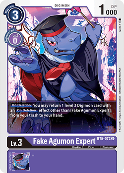 Fake Agumon Expert BT5-072