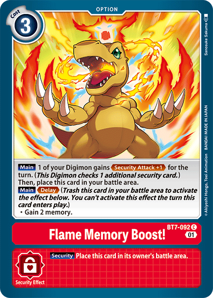 Flame Memory Boost！ BT7-092 Full hd image