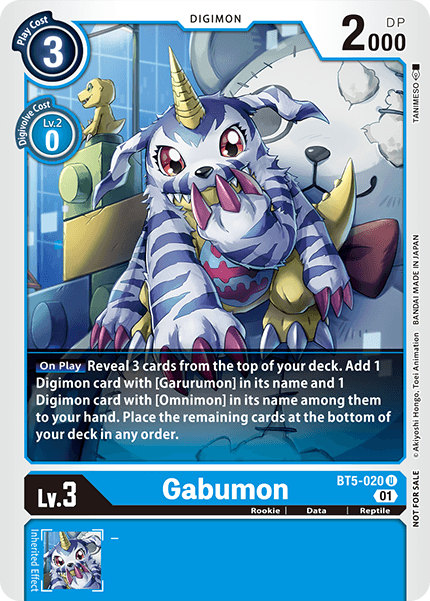 Gabumon BT5-020 Full hd image