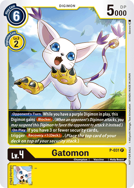 Gatomon - P-031 Full hd image