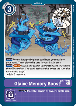 ¡Impulso de Memoria de Glaive! BT6-107