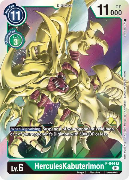 HerculesKabuterimon P-044 Full hd image