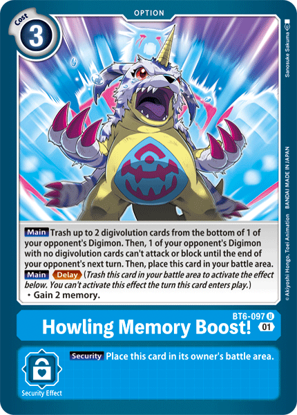 Howling Memory Boost! BT6-097 Full hd image