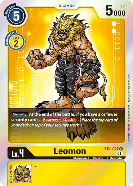 Leomon EX1-027 Full hd image