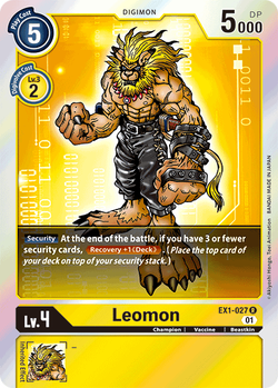 Leomon EX1-027