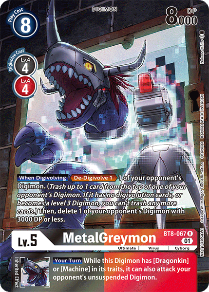 MetalGreymon BT8-067 Full hd image