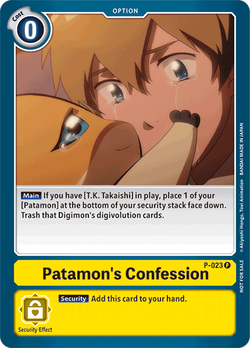 La Confesión de Patamon P-023