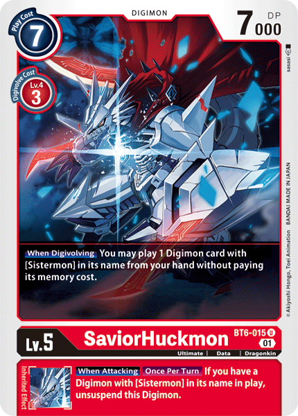 SaviorHuckmon BT6-015 Full hd image