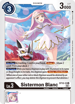 Sistermon Blanc ST12-12