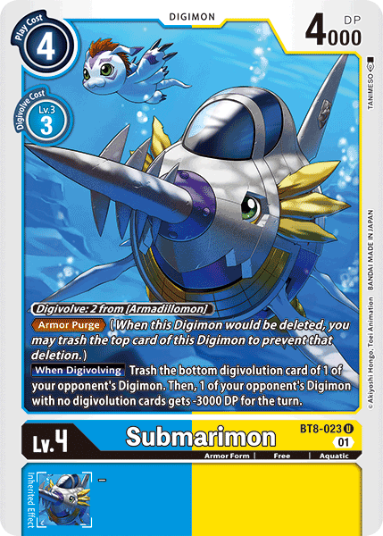 Submarimon BT8-023 Full hd image