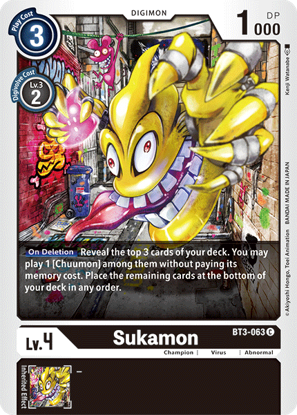 Sukamon BT3-063 Full hd image