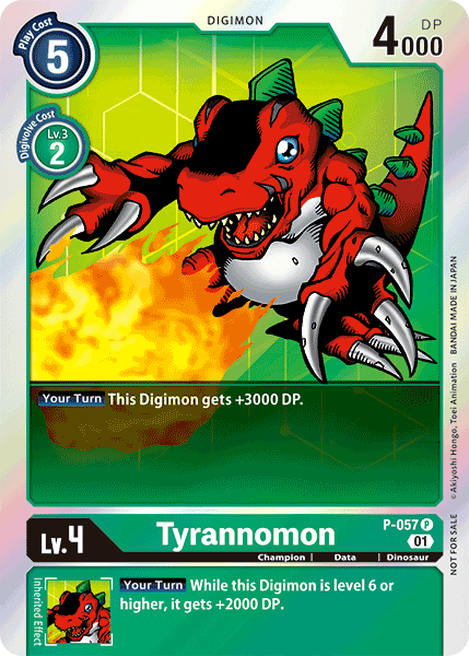 Tyrannomon P-057 Full hd image