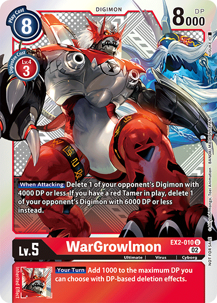 WarGrowlmon EX2-010 Full hd image