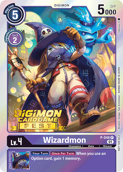 Wizardmon P-046 Full hd image