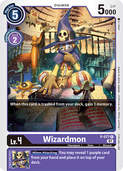 Wizardmon - P-077 Full hd image