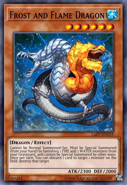 Frost and Flame Dragon Full hd image