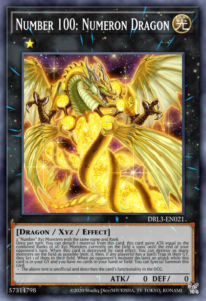 Número 100: Dragón Numerron image