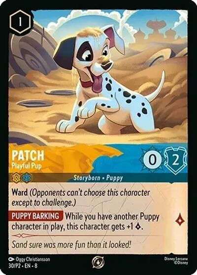 Patch - Playful Pup Crop image Wallpaper