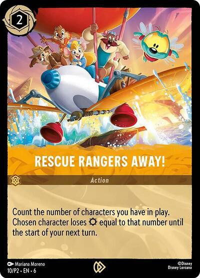 Rescue Rangers Away! Crop image Wallpaper