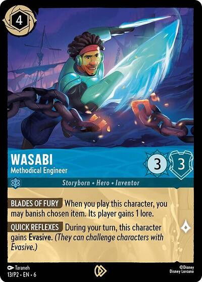 Wasabi - Methodical Engineer Crop image Wallpaper