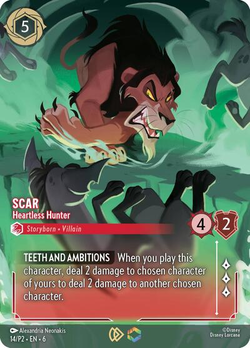 carta spoiler Scar - Heartless Hunter