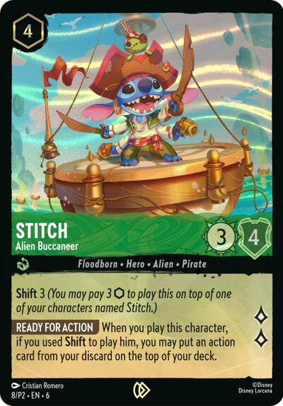 Stitch - Alien Buccaneer Full hd image