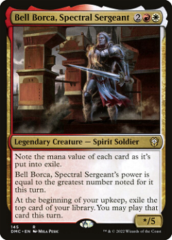 Bell Borca, Spectral Sergeant image