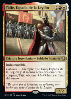 Tájic, Espada de la Legión image