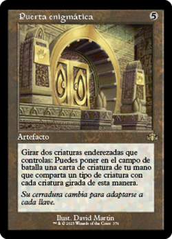 Puerta enigmática