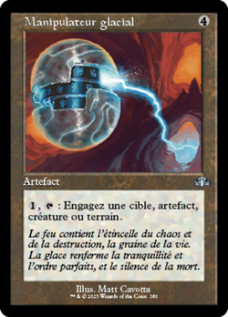 Manipulateur glacial