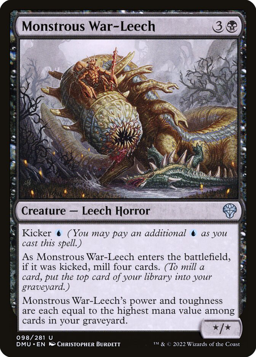 Monstrous War-Leech Full hd image