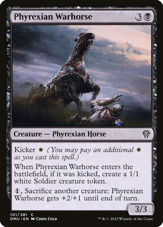 Phyrexian Warhorse Full hd image