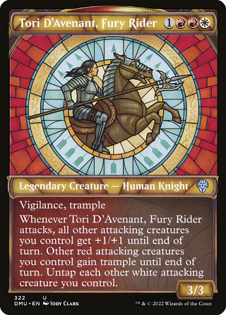 Tori D'Avenant, Fury Rider image