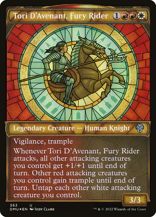 Tori D'Avenant, Fury Rider image