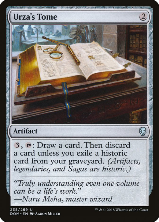 Urza's Tome Full hd image