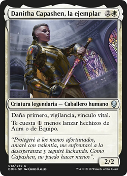 Danitha Capashen, la ejemplar