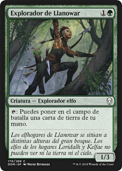 Explorador de Llanowar image