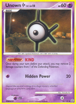 Unown [K] SW 68: Icognito [K] SW 68