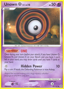 Unown [O] SW 70 - Unown [O] SW 70 image
