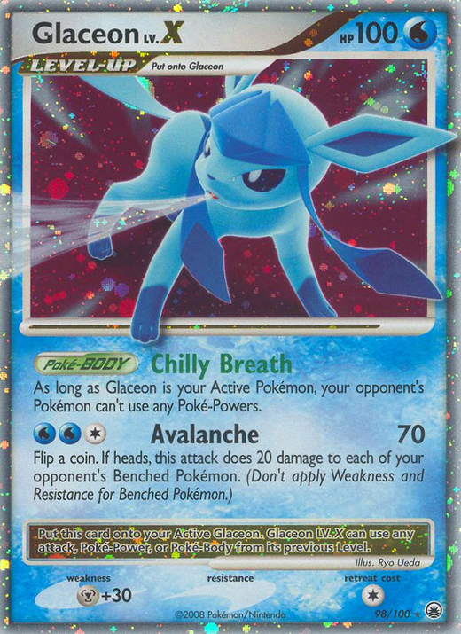 Glaceon LV.X MD 98. image