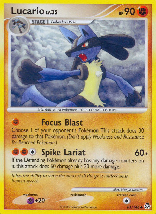 Lucario LA 61 Crop image Wallpaper