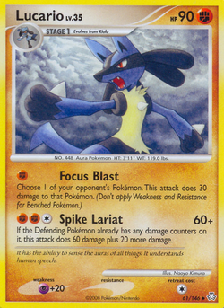 Lucario LA 61  Pokemon TCG POK Cards