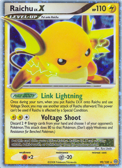 Raichu LV.X SF 99 image